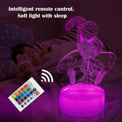 GOODDEYUN remote-control night light with two modes for easy control
