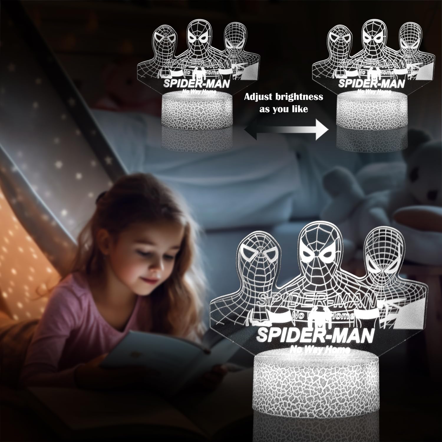 GOODDEYUN Safe, eco-friendly materials ensure soft, non-flicker light.