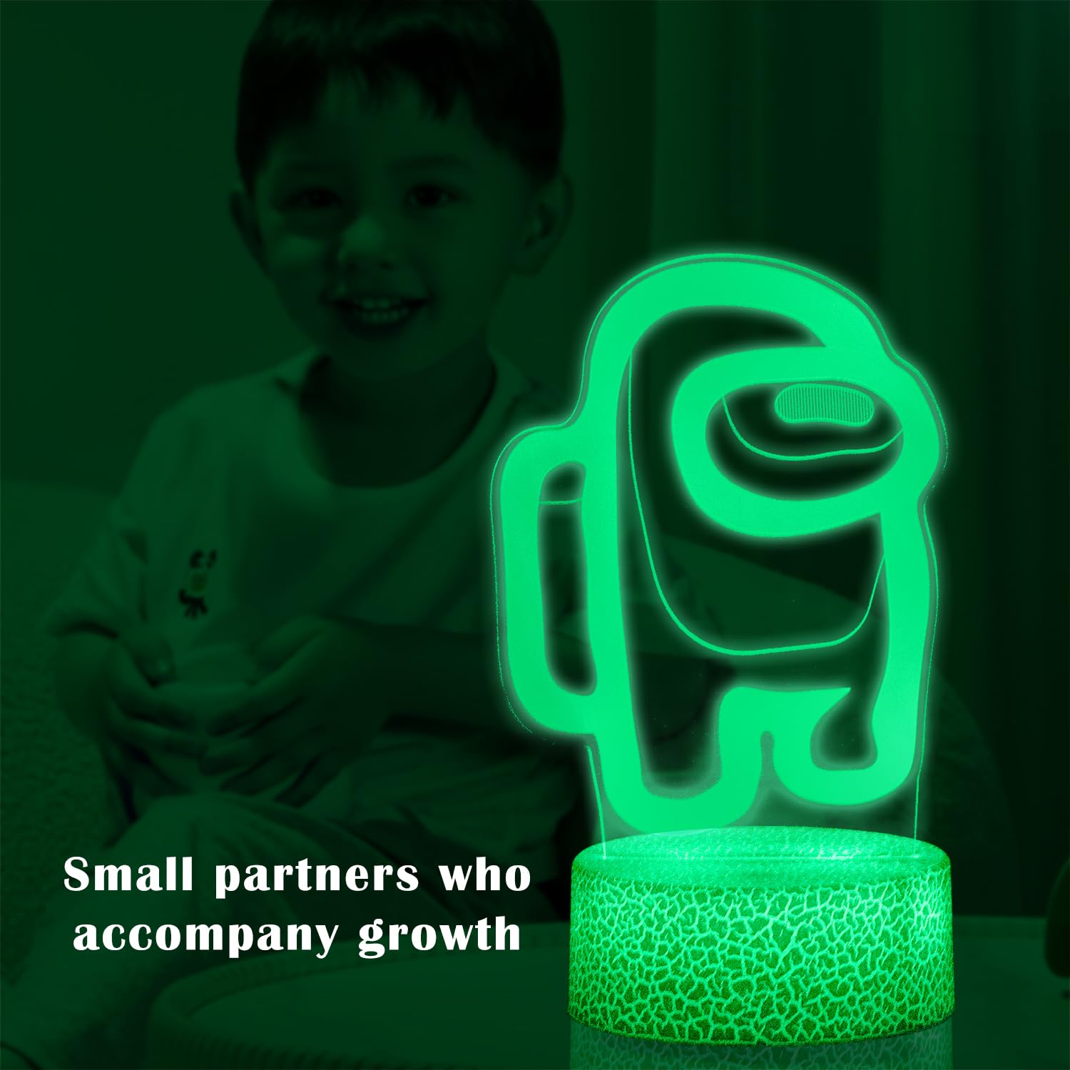 GOODDEYUN touch switch and RGB modes enable easy, gentle lighting in kids’ rooms.
