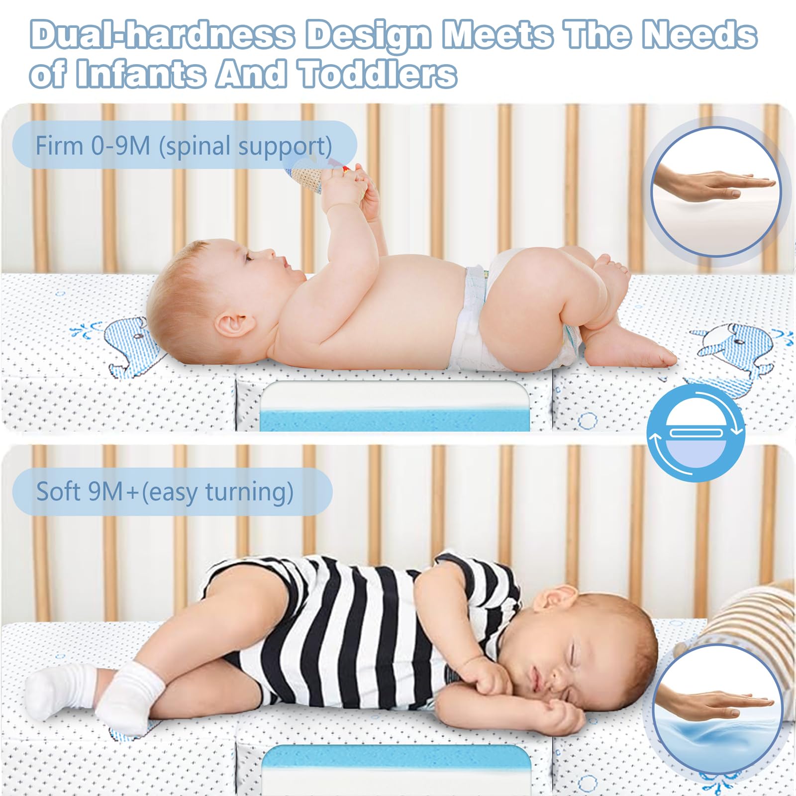 GOODFINDS CertiPUR-US certified memory foam ensures safety and quality