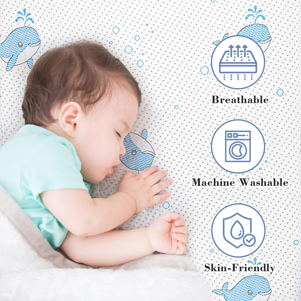 GOODFINDS two-sided design visual with firm baby side and soft toddler surface