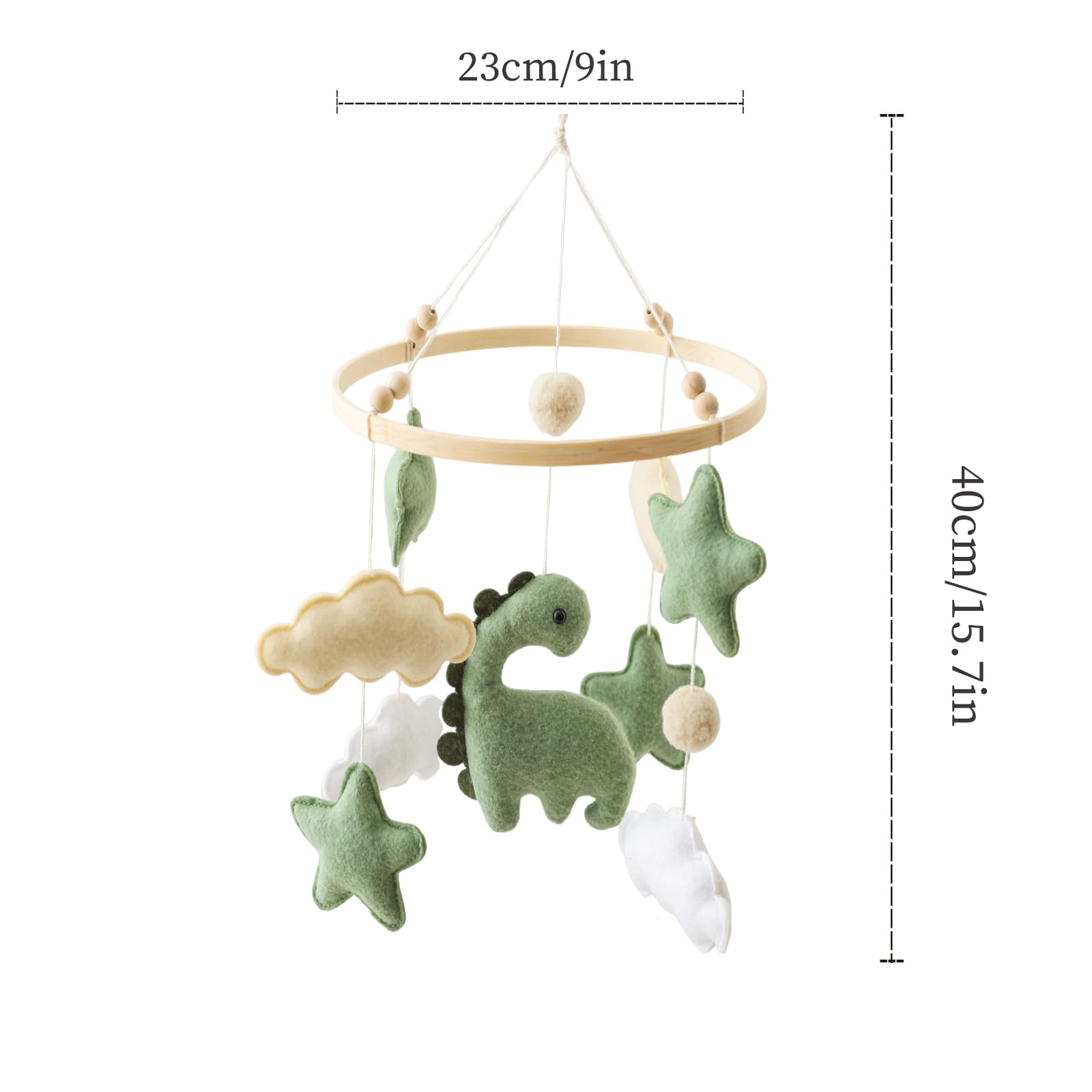 Easy to assemble GOODMOM mobile with sturdy wooden frame boosts nursery setup efficiency