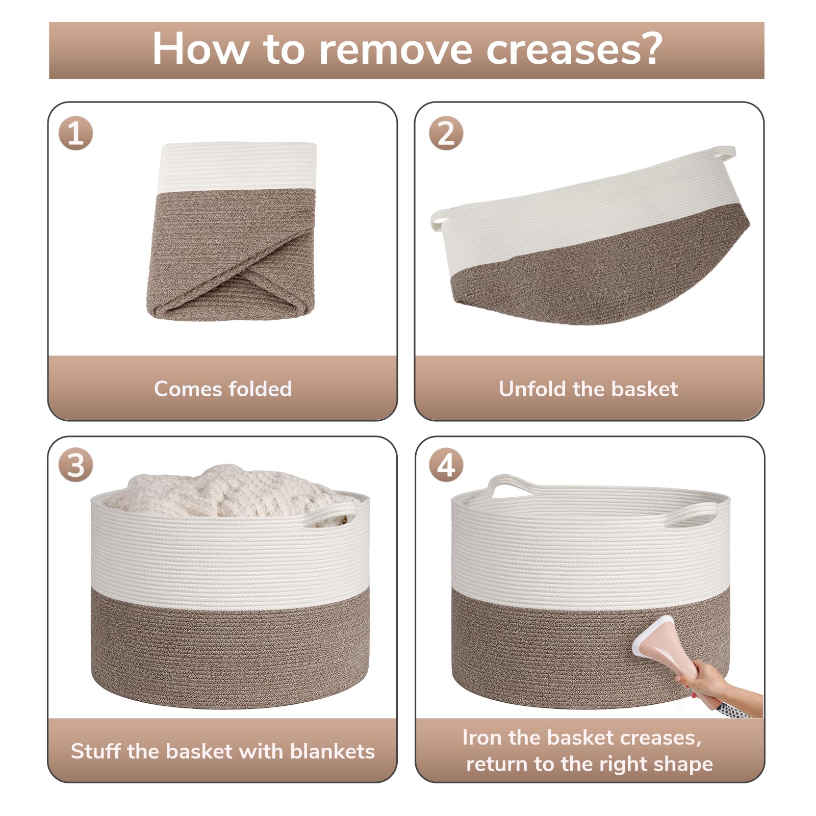 Goodpick 115L basket care tip; hand wash to keep shape.