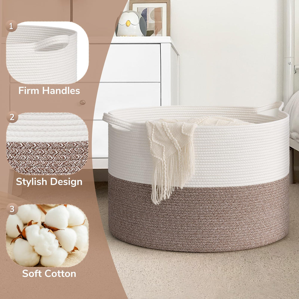 Goodpick 115L basket in nursery for toy organization.