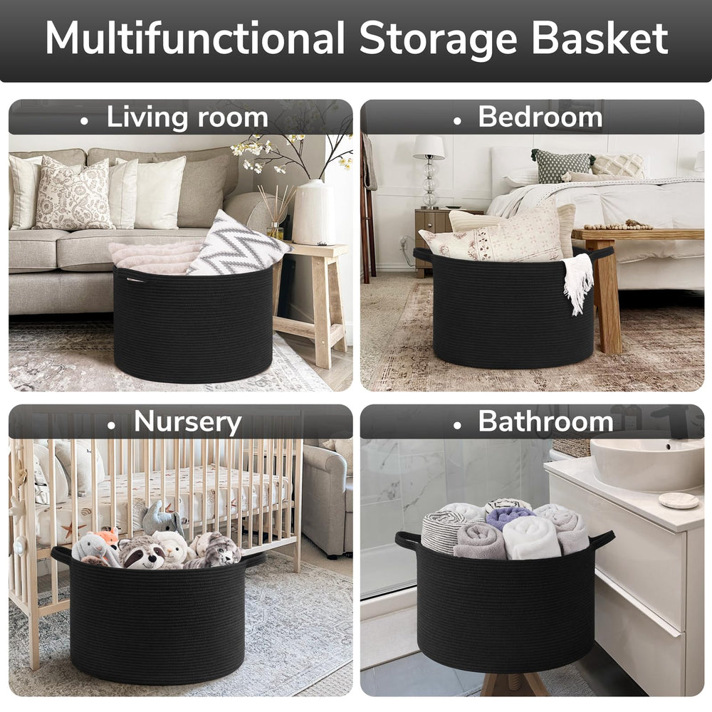 Goodpick 65-liter basket emphasizes no chemical smells for a fresh home