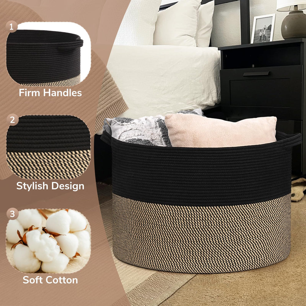 Goodpick nursery toy storage basket ideal for playroom organization.