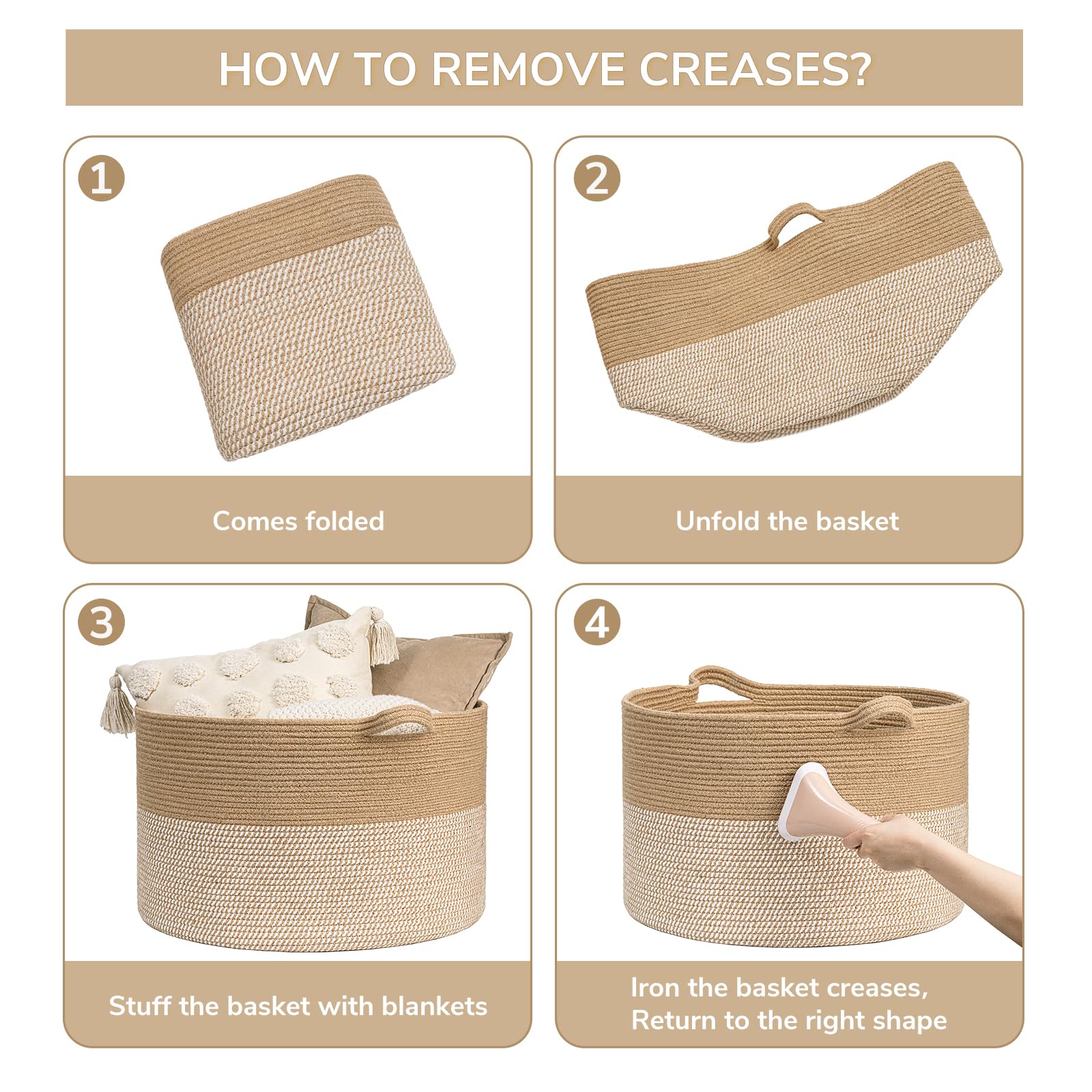 Goodpick no chemical smells basket is safe for kids and pets.