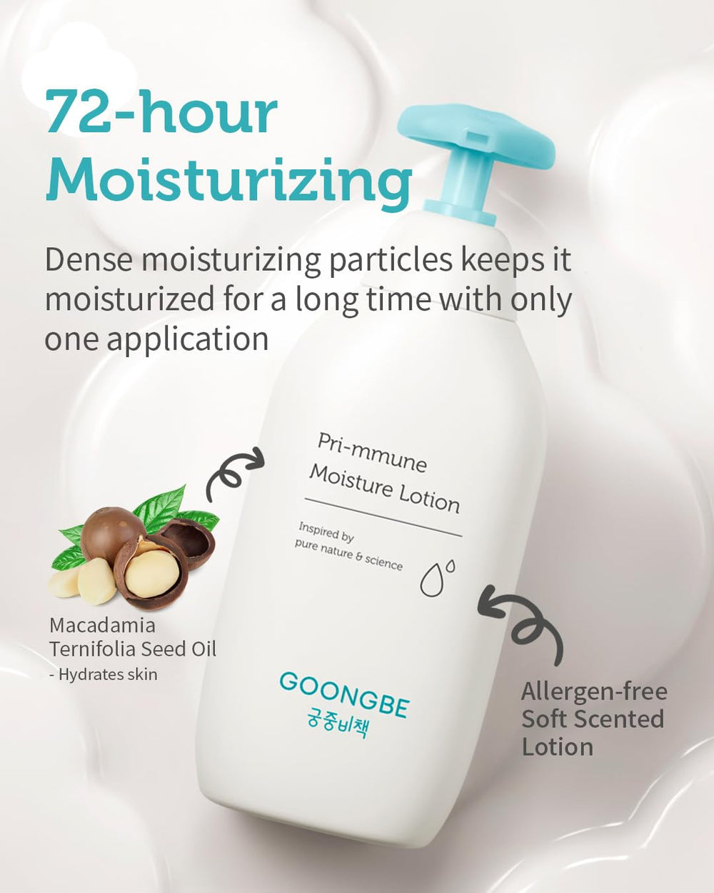 GOONGBE Pri-mmune with Royal Oji Complex protects delicate baby skin