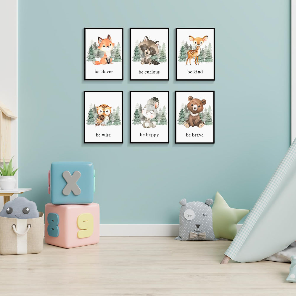Gooptyinh forest display highlights the 3D framed presentation.