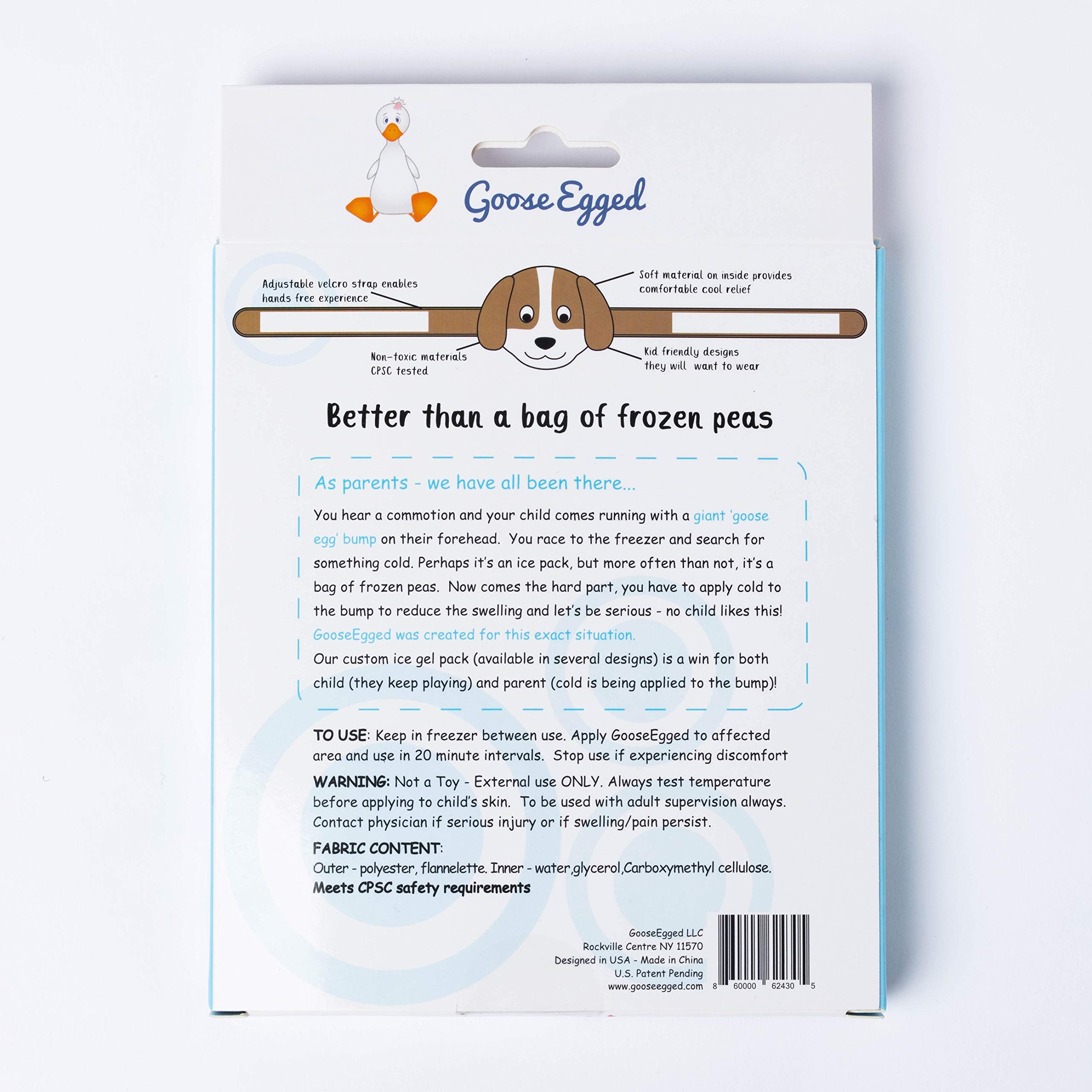 GooseEgged kid-friendly design that kids will wear during bumps