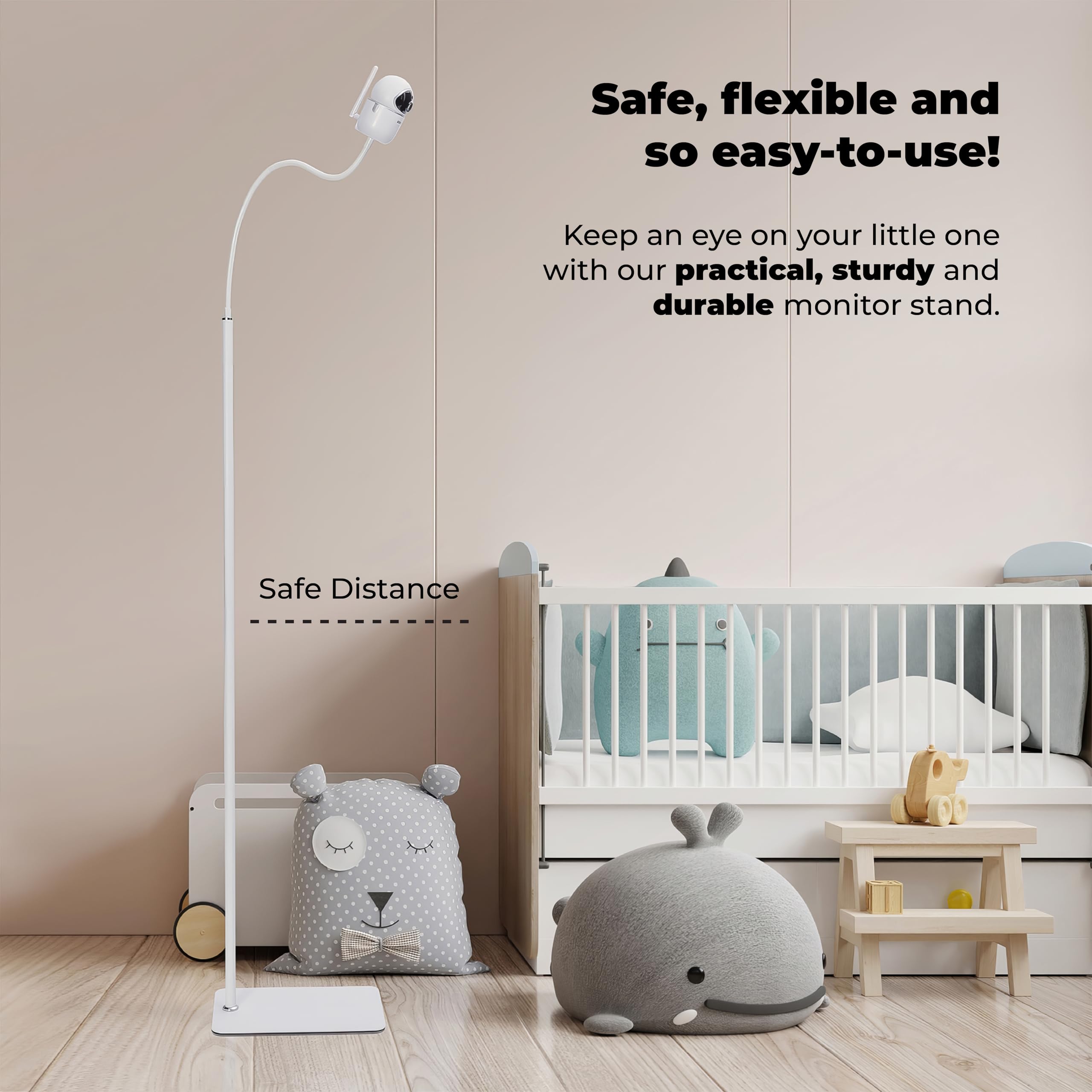 Goozie baby monitor stand, a thoughtful gift for new parents.