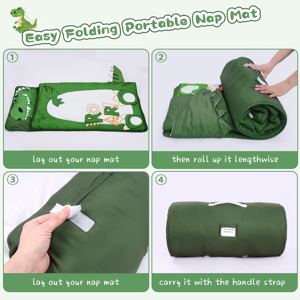 GOPHRALOVE nap mat features reinforced stitching for durability