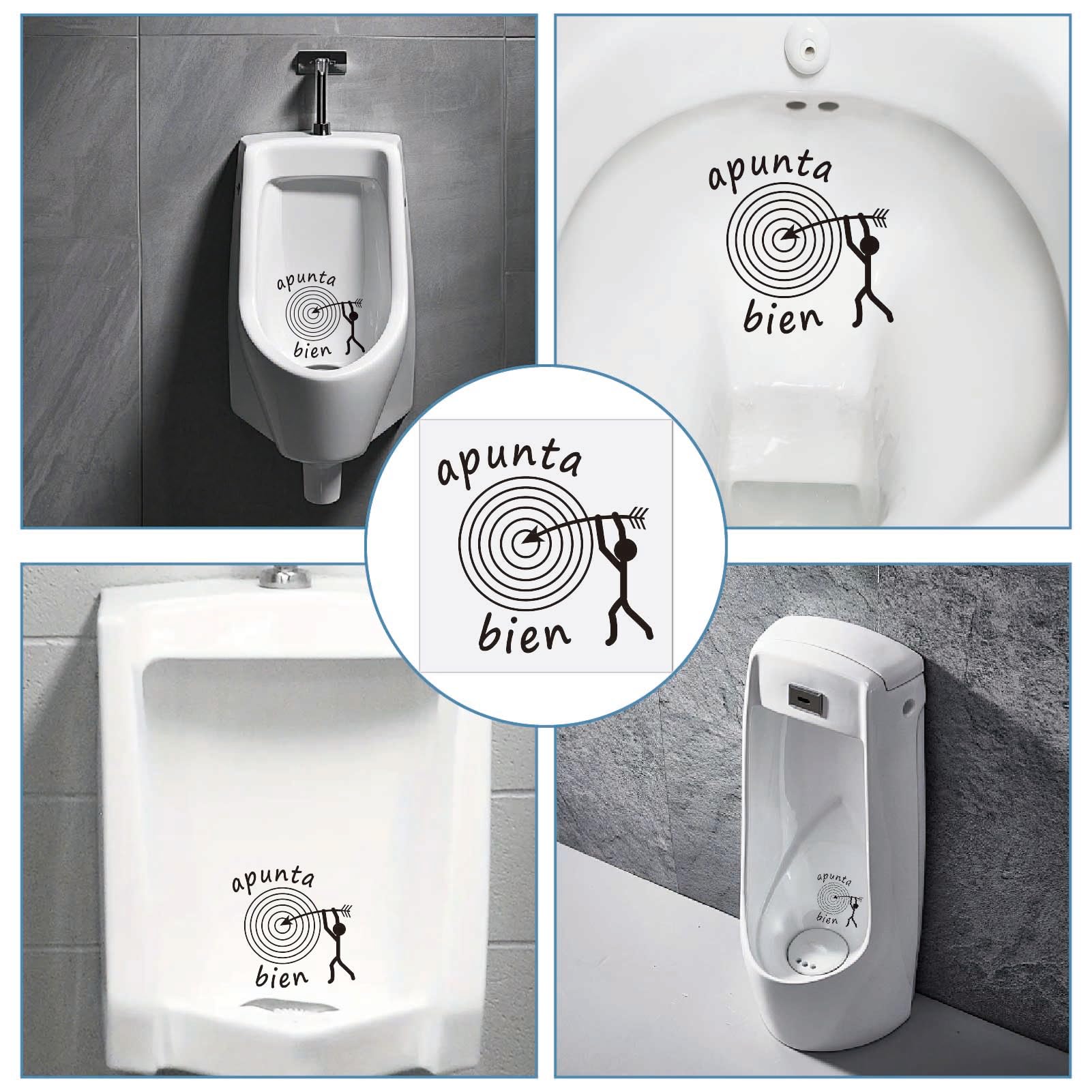 GORGECRAFT suitable for homes and public restrooms with clear targeting visuals