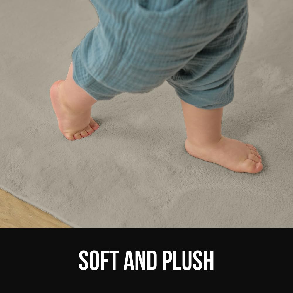 GORILLA GRIP ideal for high-traffic living spaces and play areas.