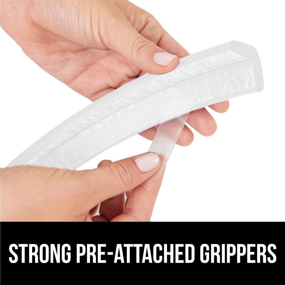GORILLA GRIP off-white finish blends with furniture aesthetics