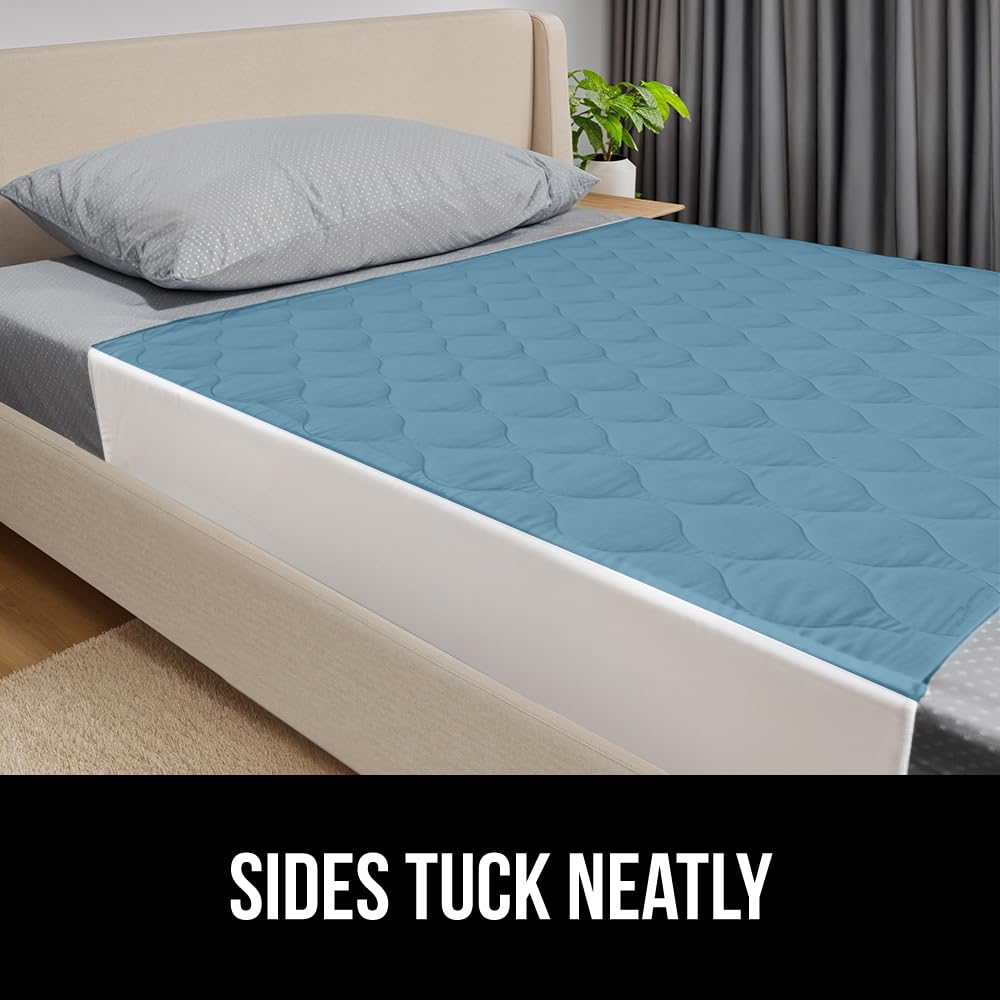 GORILLA GRIP quilted cotton top layer feels soft and comfortable.