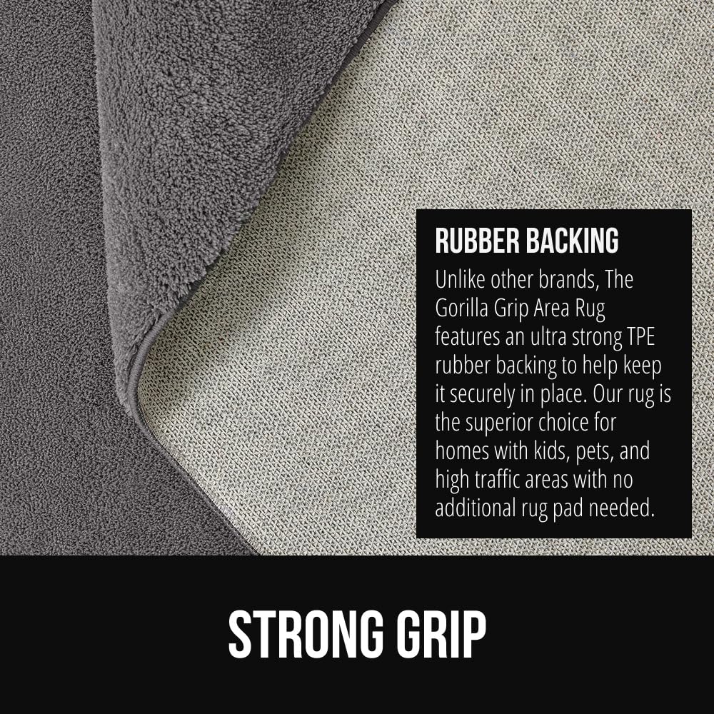 GORILLA GRIP stain-resistant fabric is easy to machine wash after spills