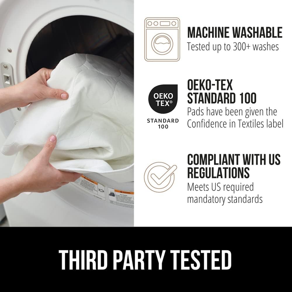 Use over or under the top sheet for flexible protection options.
