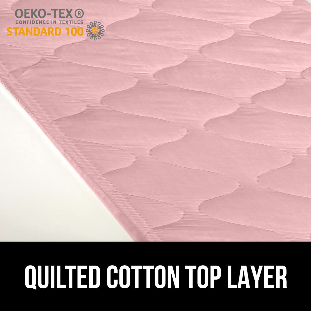 Gorilla Grip four-layer top surface offers soft, breathable feel.