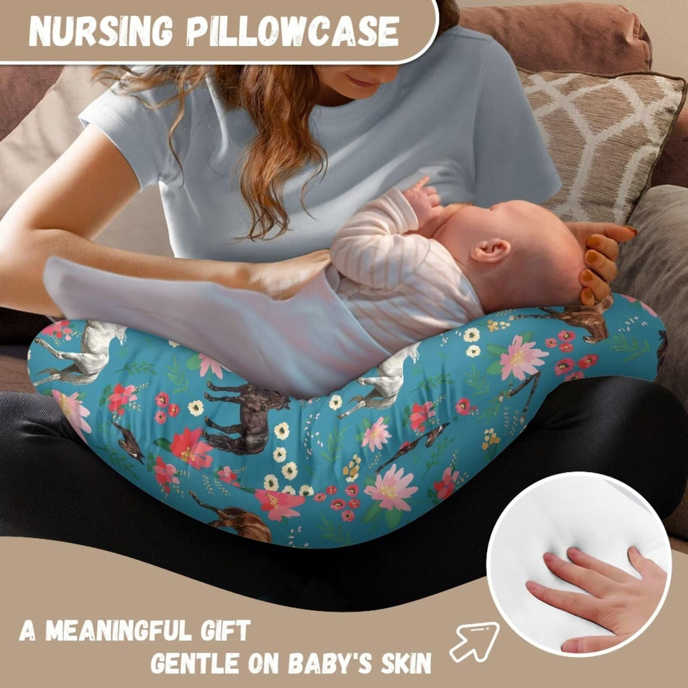 Goronwyfloyd baby-friendly nursing pillow cover for home or travel.