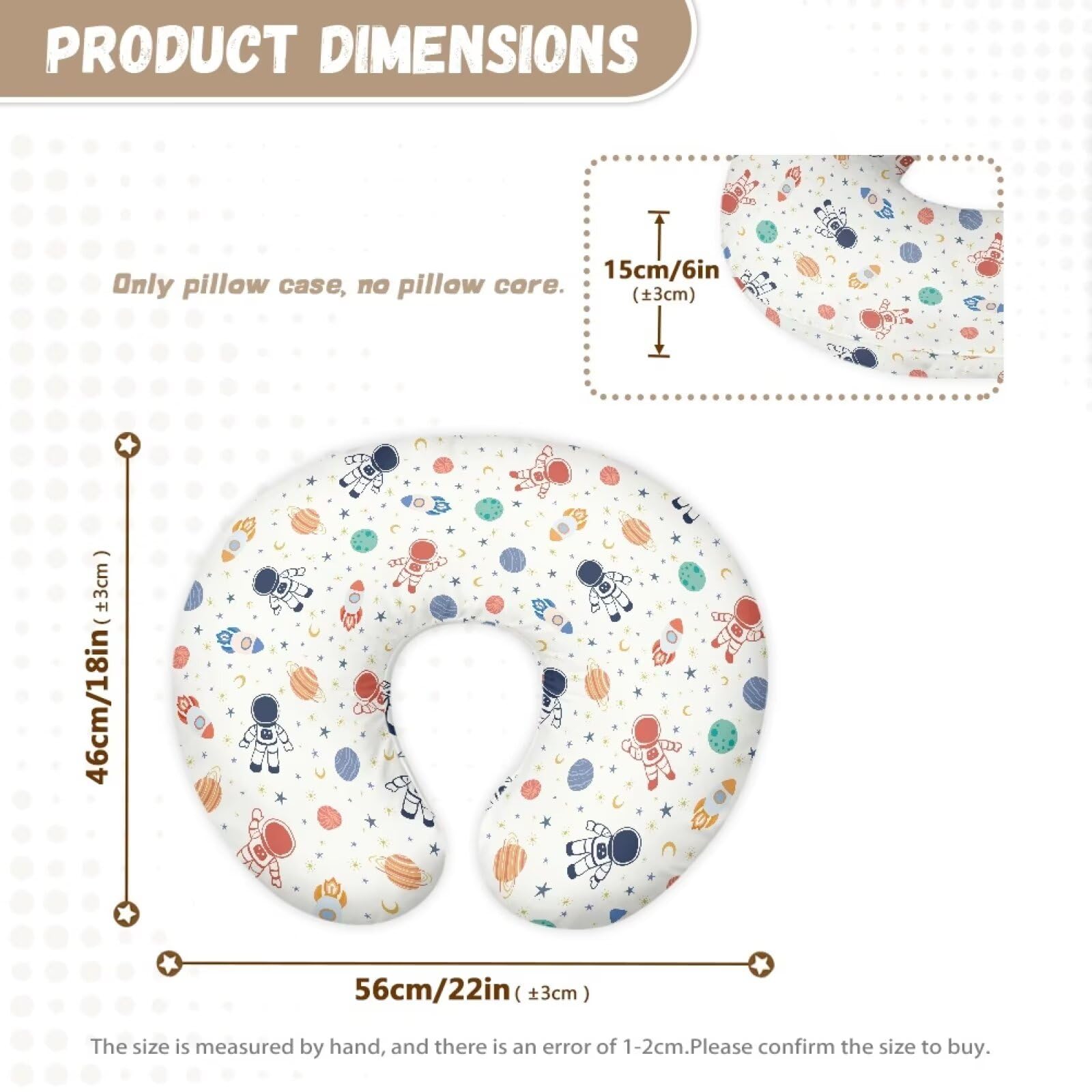 Goronwyfloyd soft polyester material feels gentle against baby and caregiver