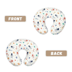 Goronwyfloyd slipcover with U-shaped design for supported, comfortable feeds
