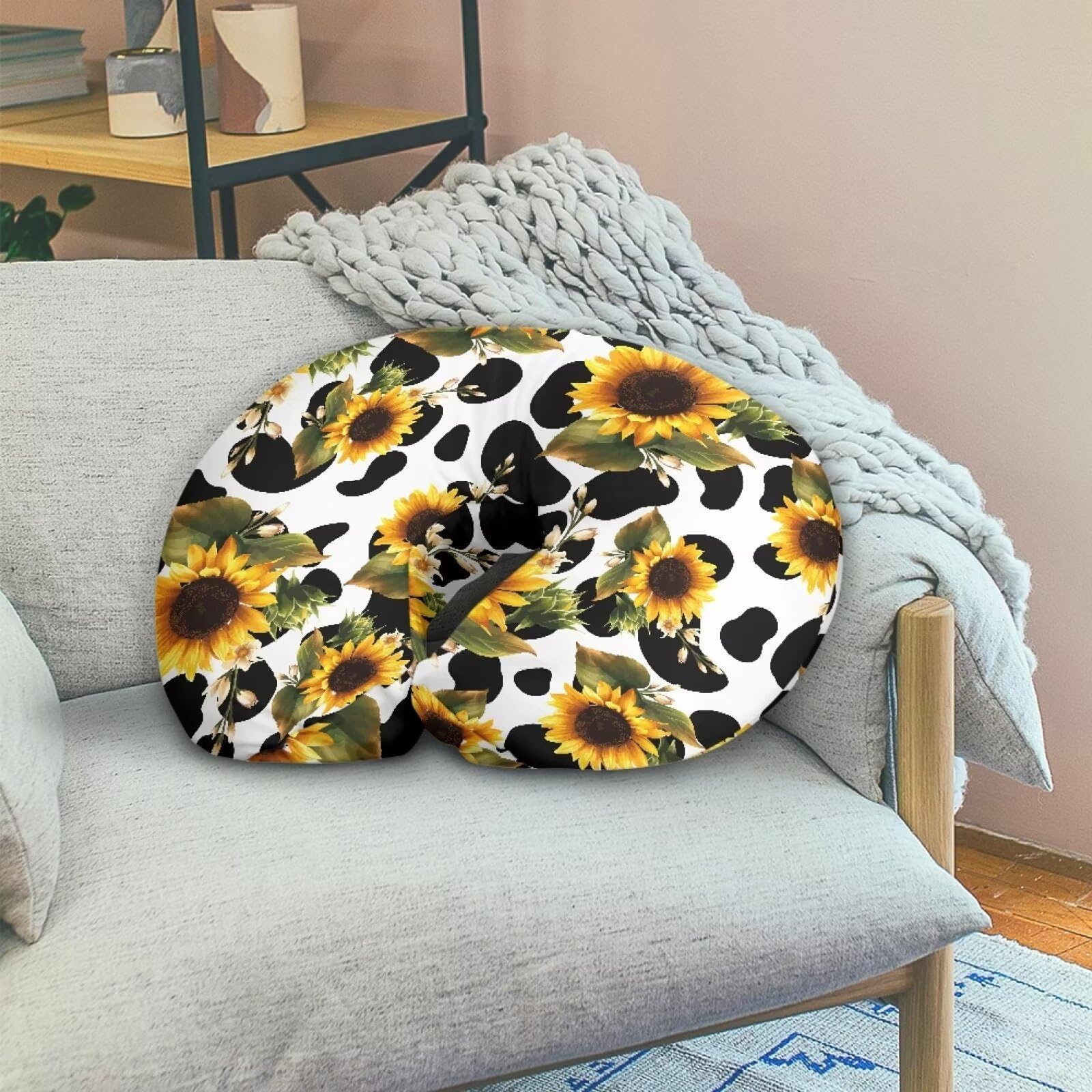 Goronwyfloyd easy-care, washable pillow cover keeps nursery neat.