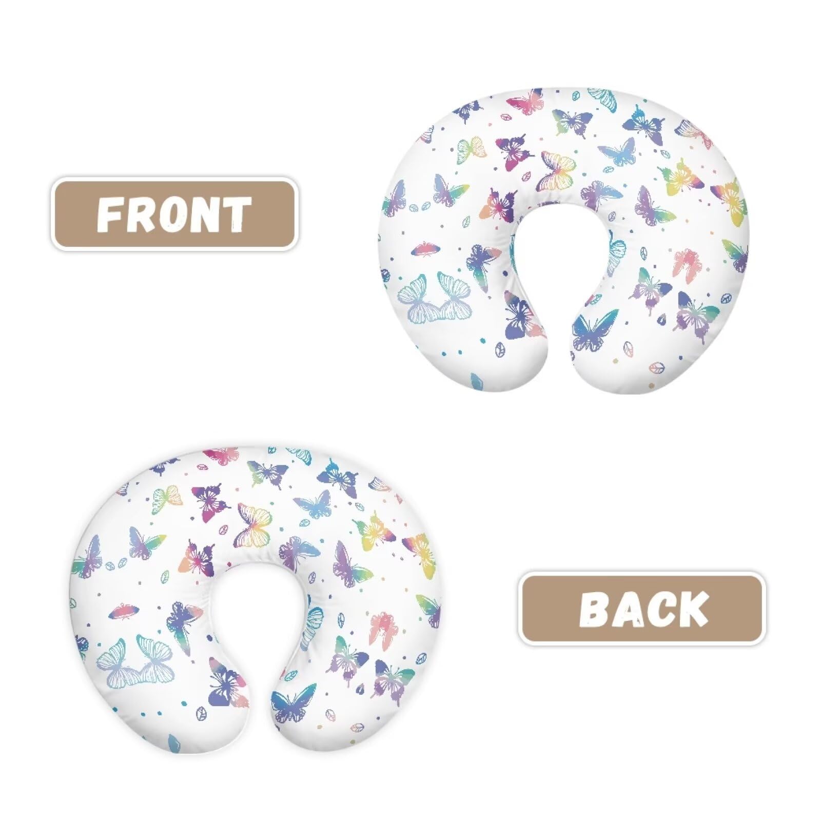 Goronwyfloyd hidden zipper design protects baby's skin during changes.