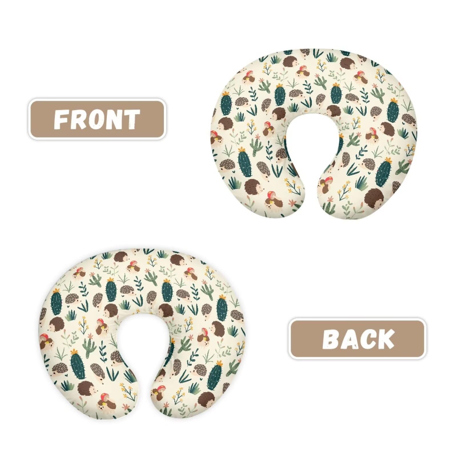 Goronwyfloyd hidden zipper design protects baby's delicate skin during changes.
