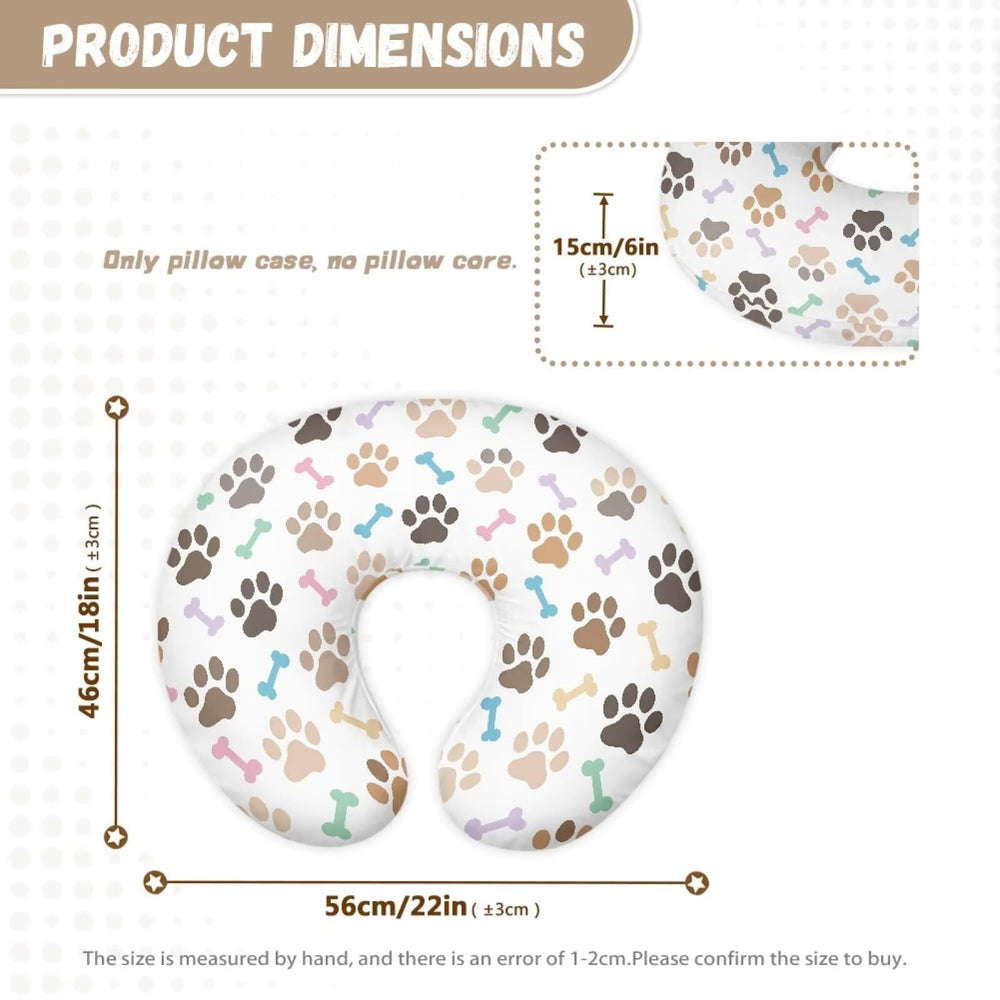 Goronwyfloyd stretchy-material pillow slipcover ensures easy fitting and durable use.