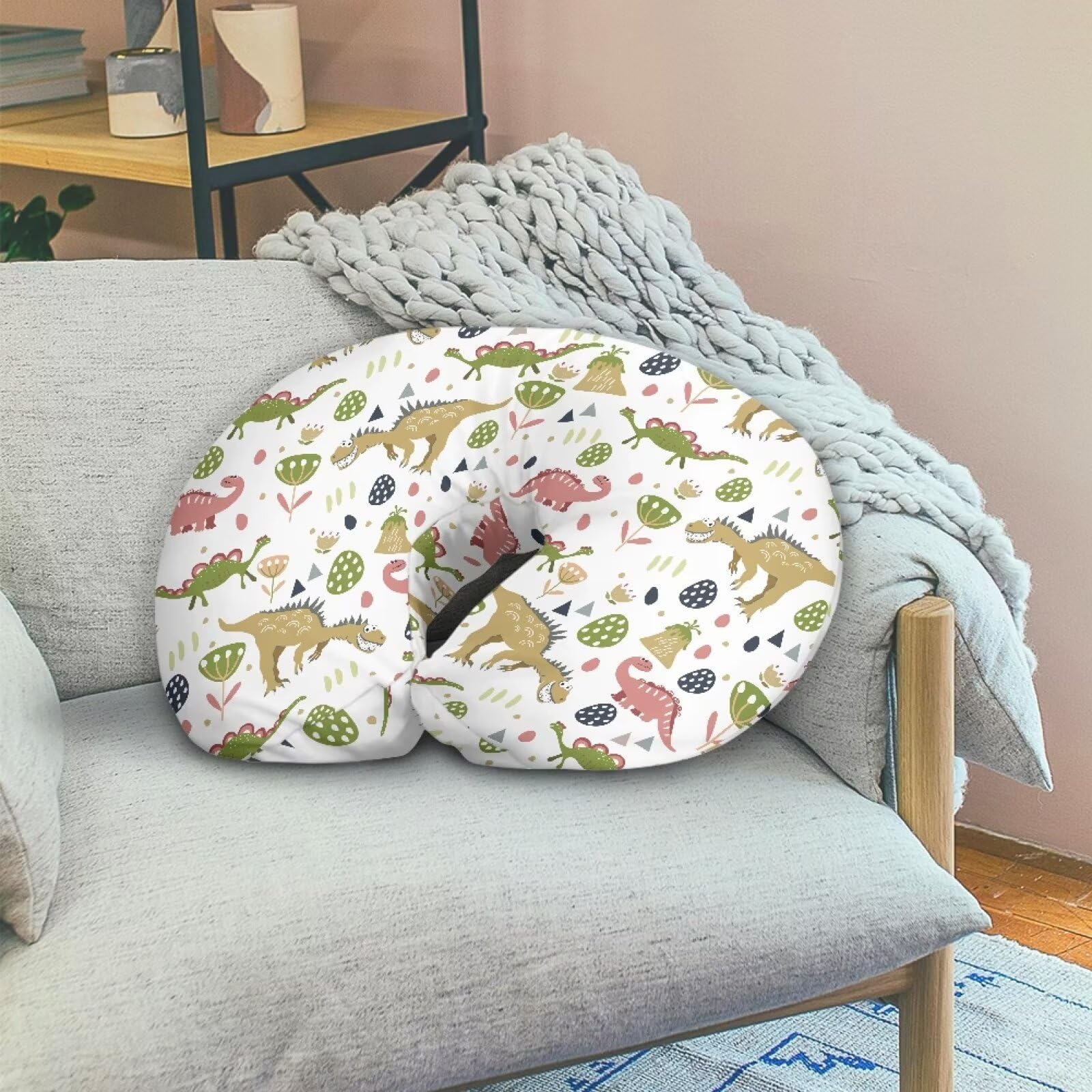 Goronwyfloyd pillow cover suitable for bedroom, living room, car to support feeding moments.