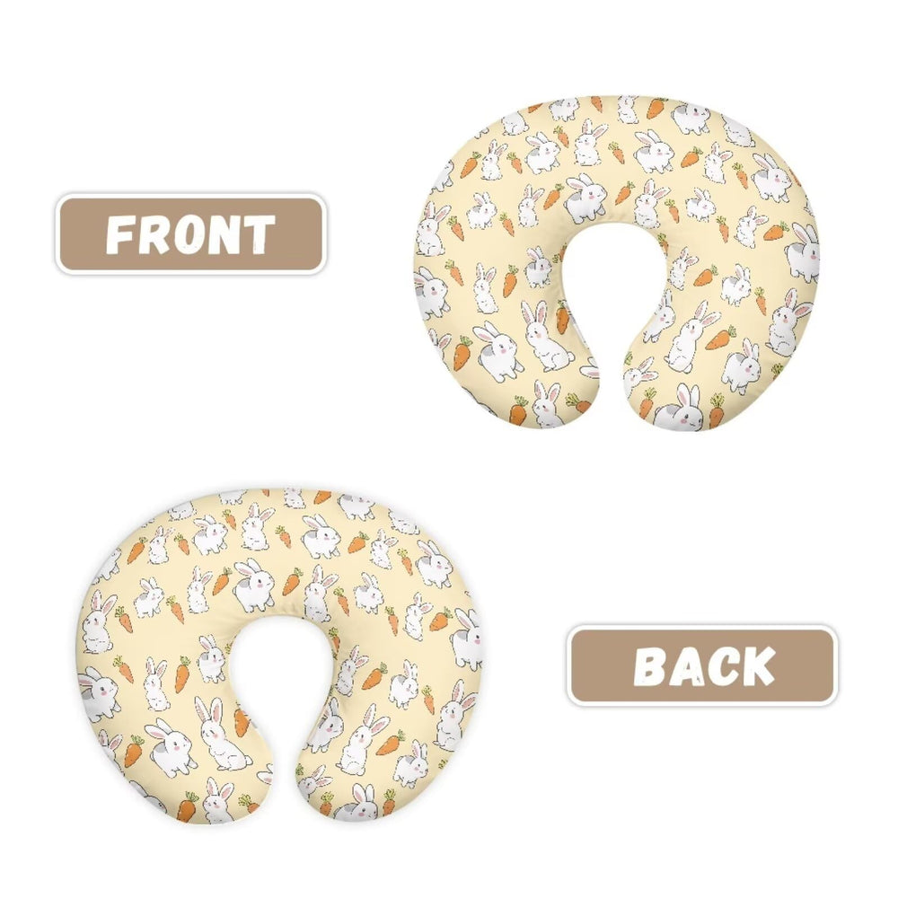 U-shaped baby pillowcase supports comfortable feeding and lounging routines.