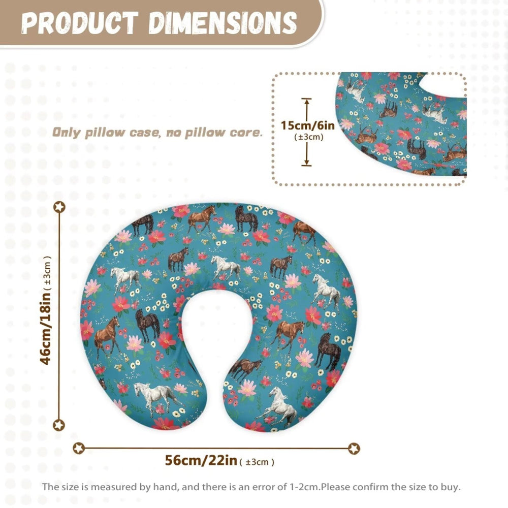 Goronwyfloyd U-shaped support pillow cover for stable feeding sessions.