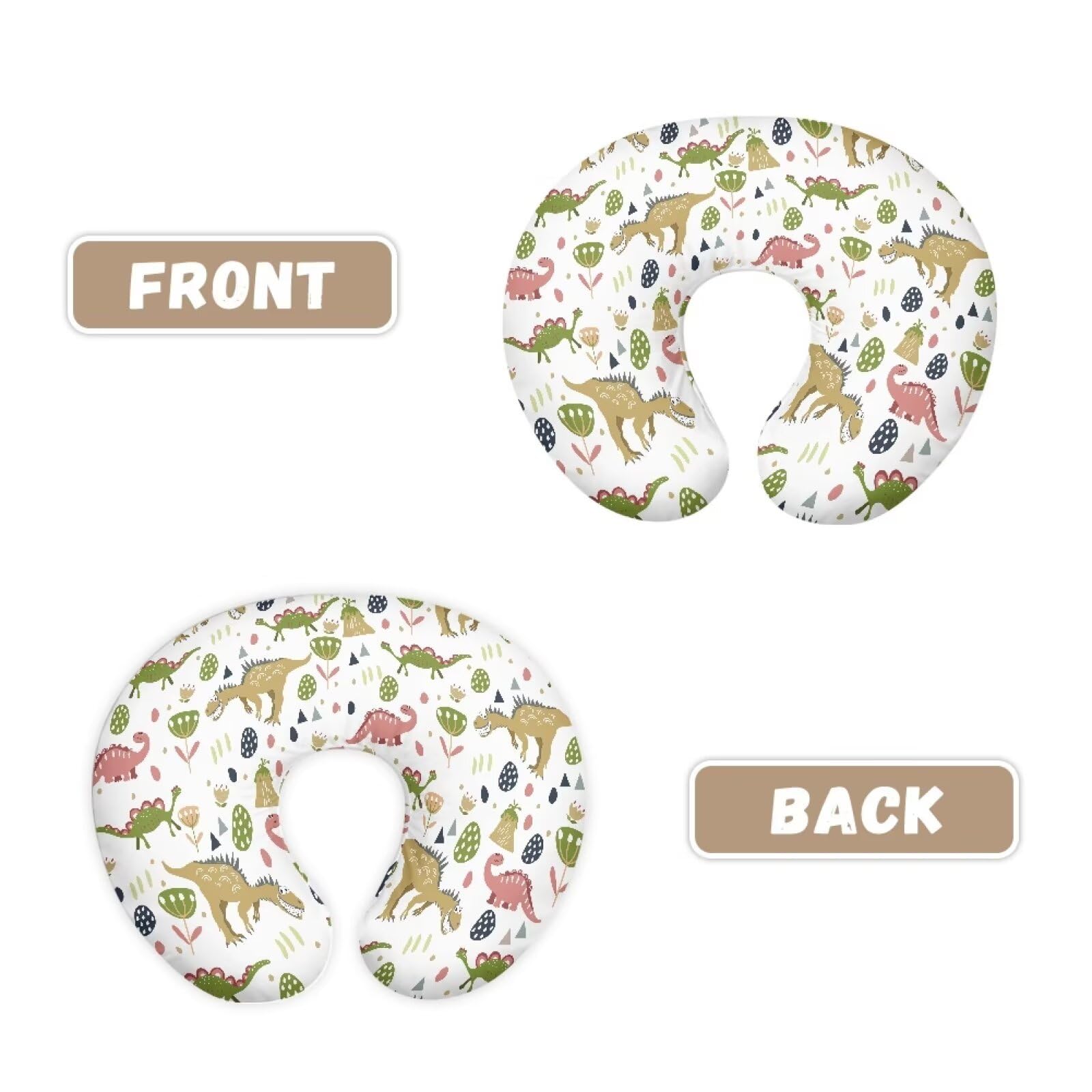 Goronwyfloyd U-shaped design provides gentle support for mom and baby during use.