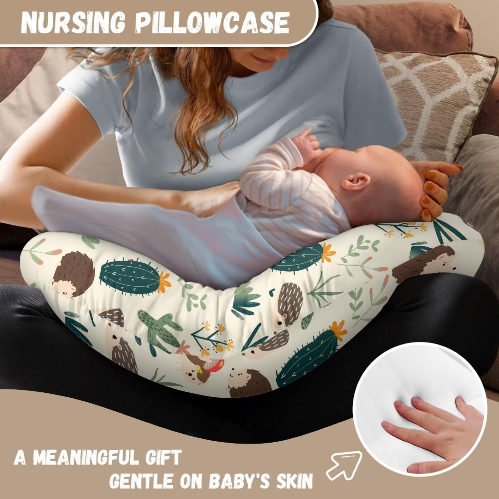 Goronwyfloyd versatile cover for nursery, living room, car—easy care and styling.