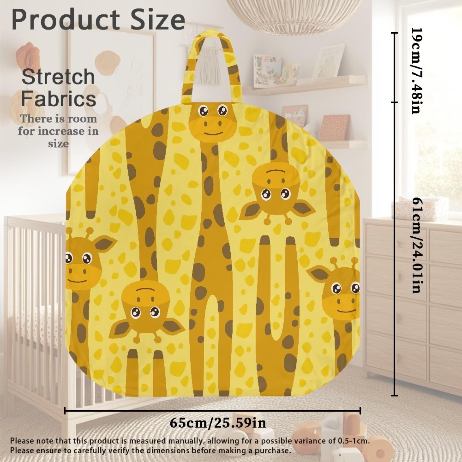 Goronwyfloyd baby lounger cover makes a thoughtful gift for new parents.