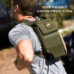 GORUCK Ruck Plate Carrier 3.0 back view highlighting lumbar support