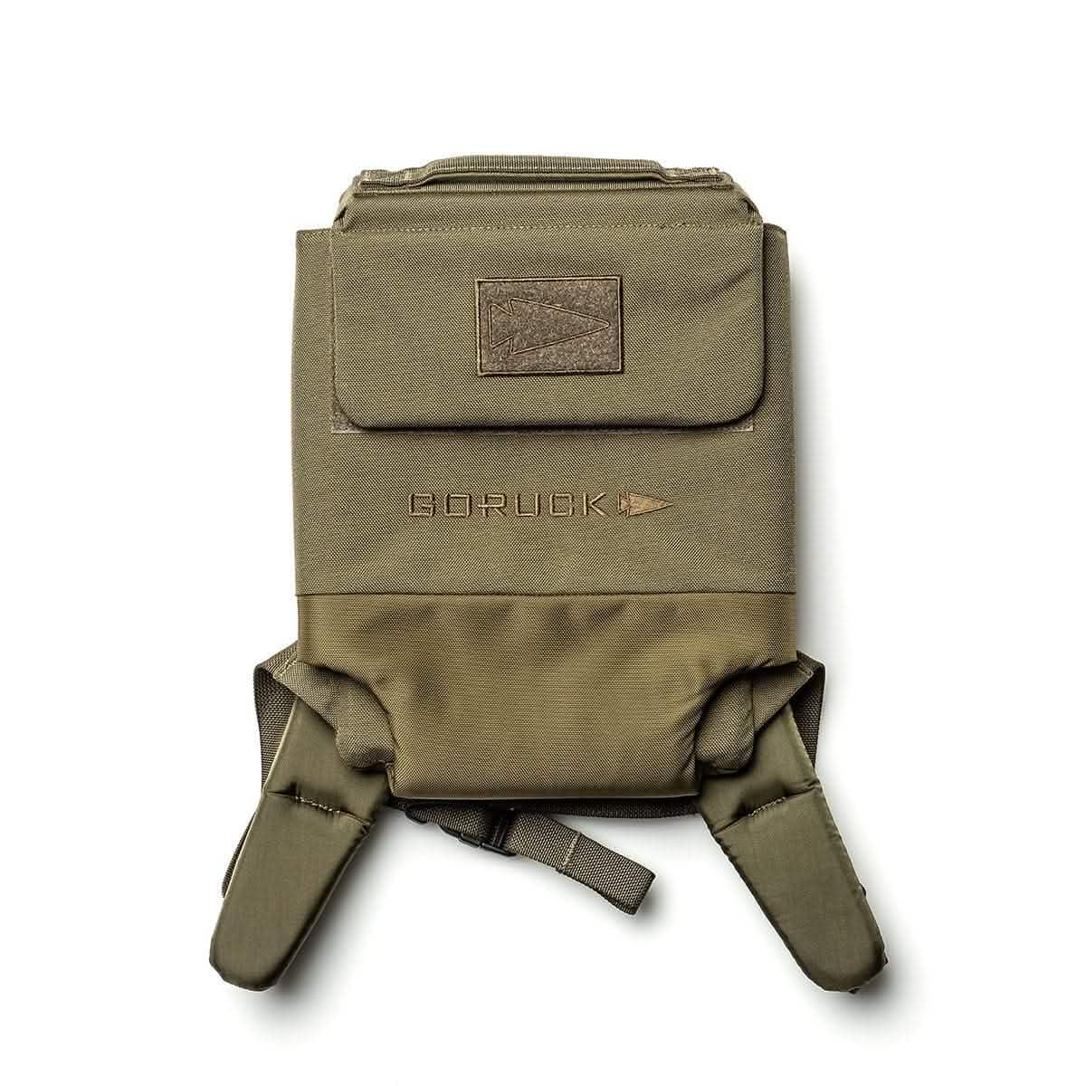 GORUCK Ruck Plate Carrier 3.0 front view showing slim profile for mobility