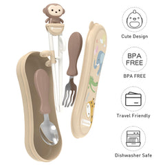 Goryeo Baby training chopsticks showing kid-friendly grip for learning.