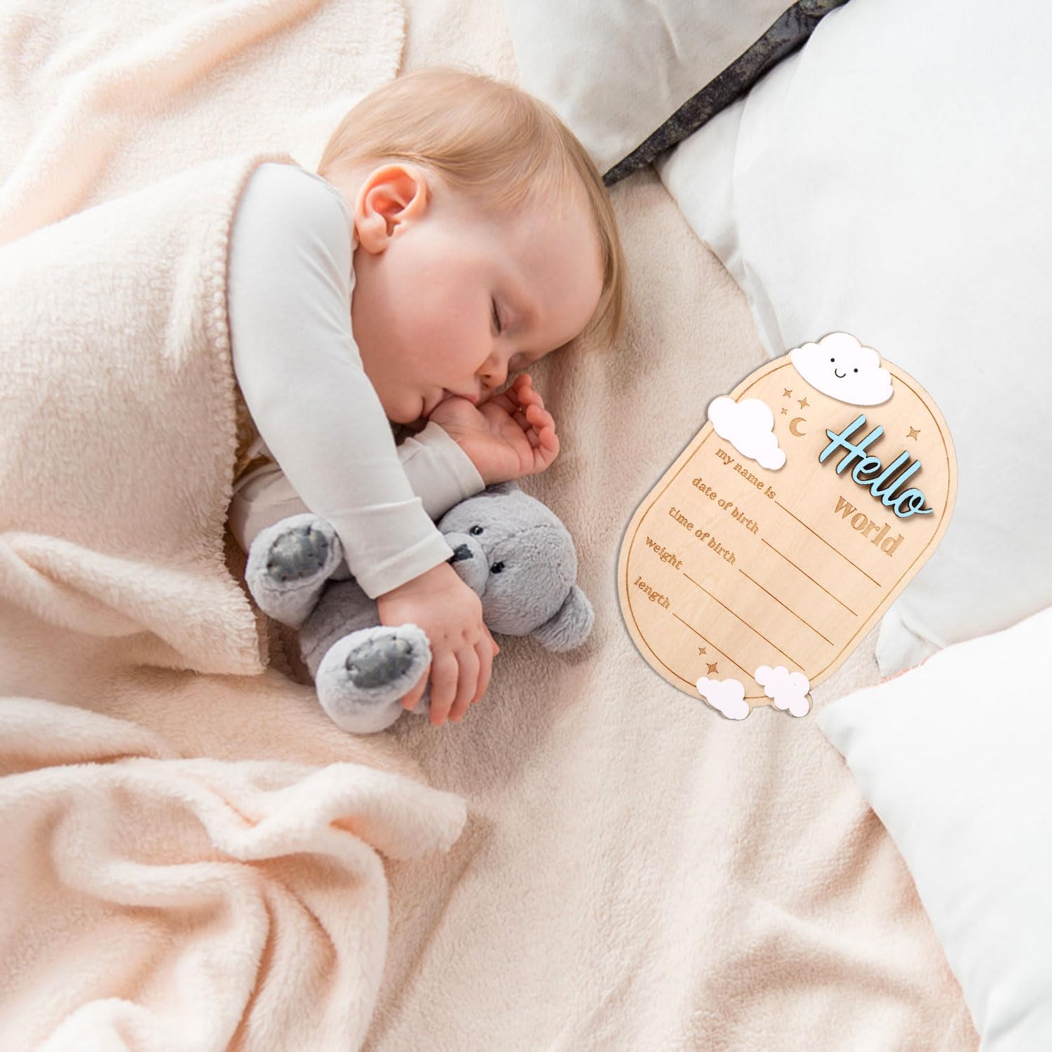 Gosknor birth sign makes a thoughtful gift for new parents.