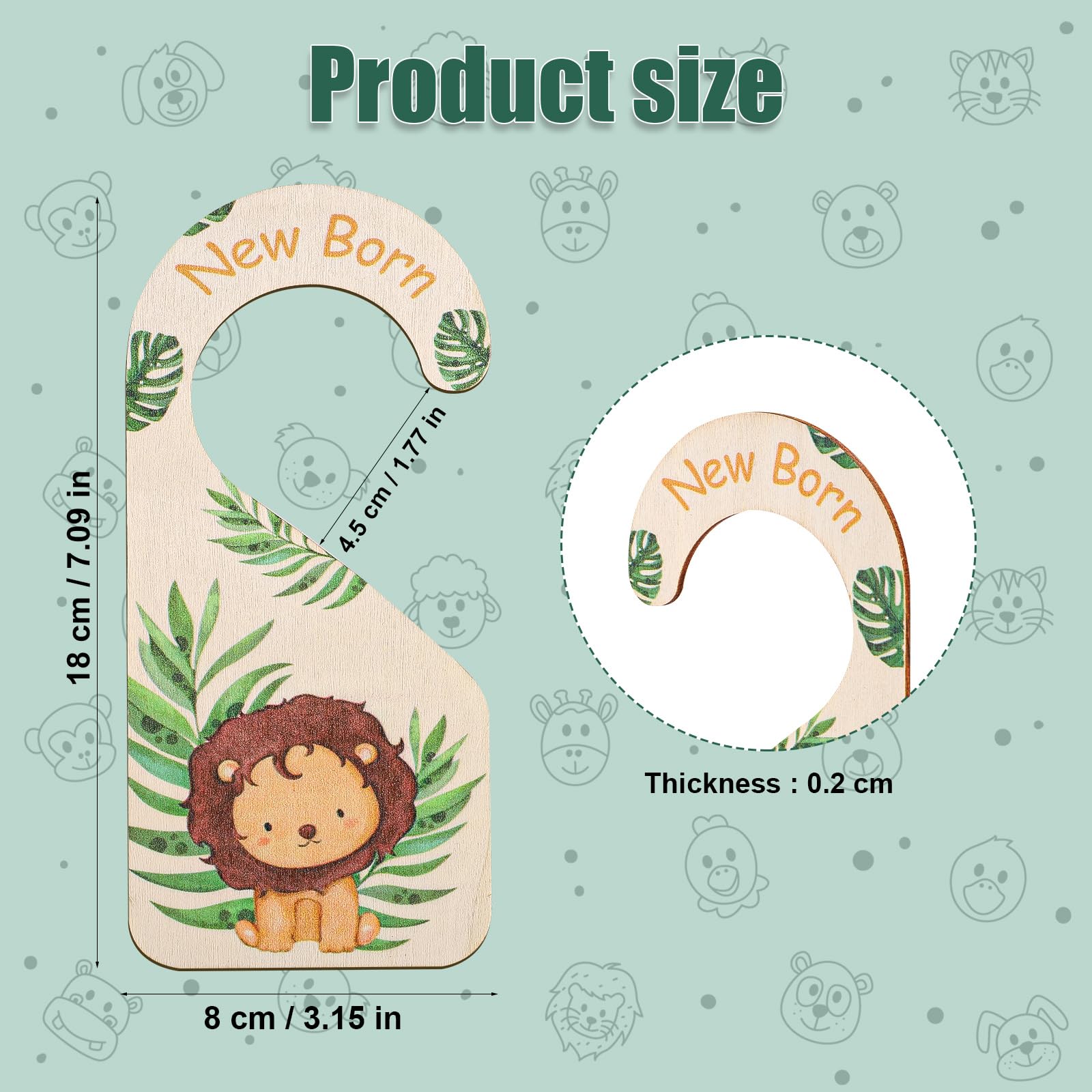 Gosknor 0-3 months divider aids quick daily outfit selection.