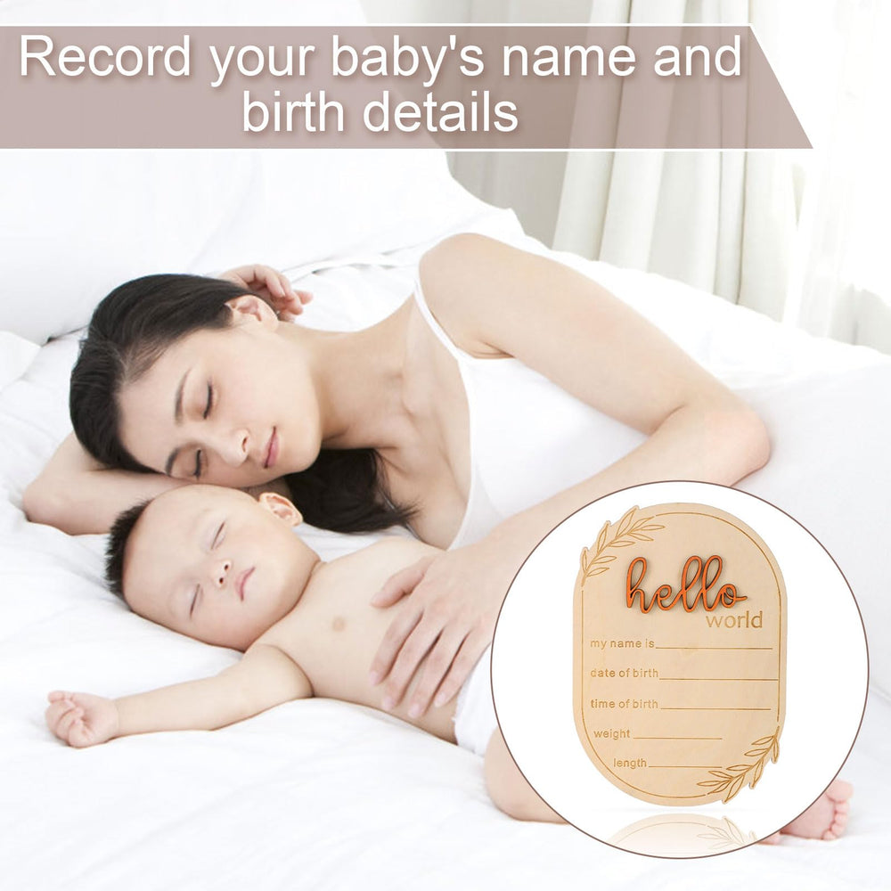 Gosknor engraved keepsake sign complements any nursery theme