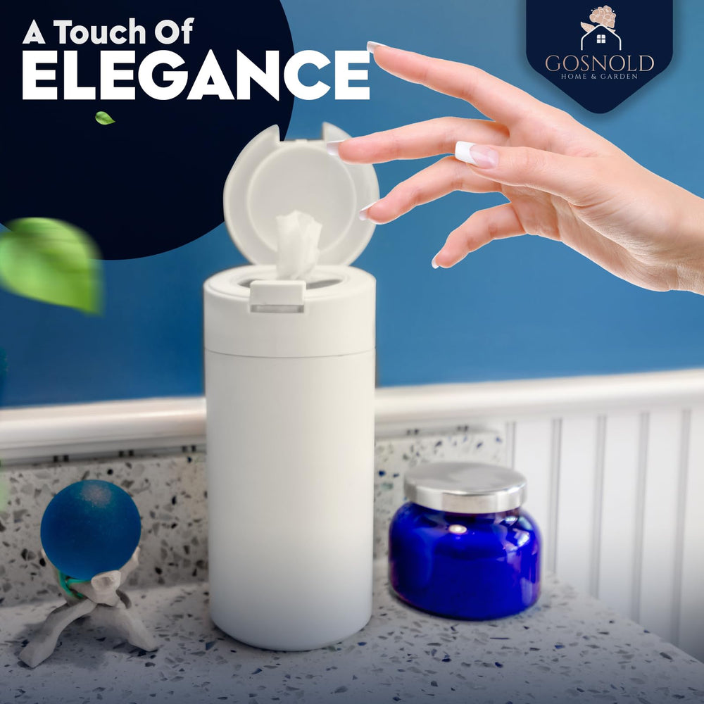 Gosnold durable, scratch-resistant dispenser designed for daily use.