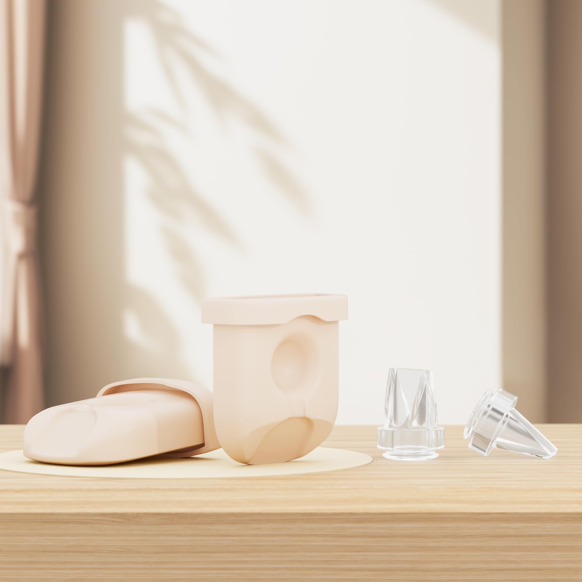 Gotocut breast pump parts set includes essentials for on-demand pumping.