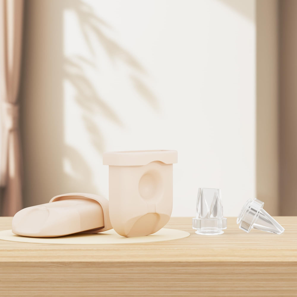 Gotocut breast pump parts set includes essentials for on-demand pumping.