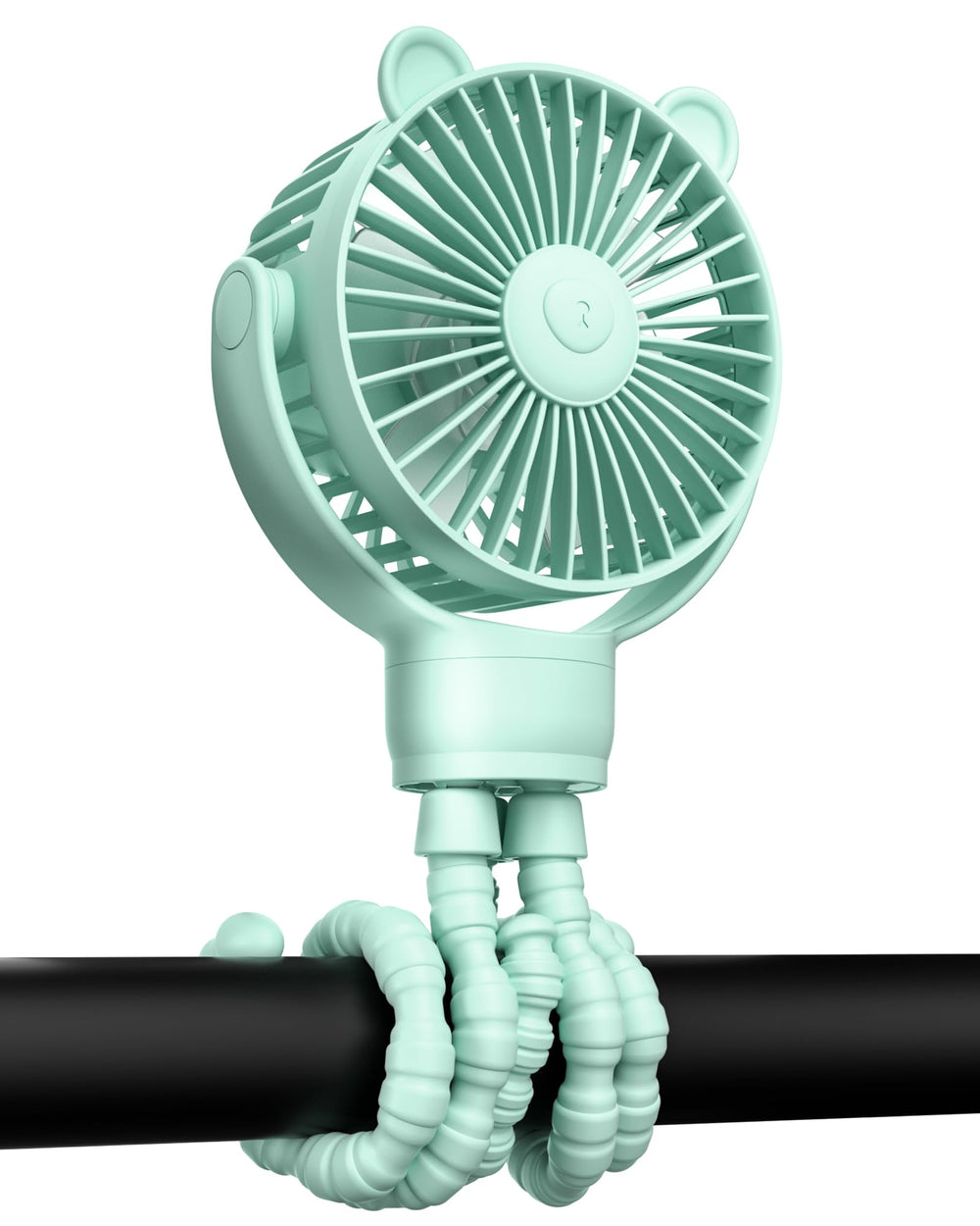 GOTOTO baby stroller fan with 2000mAh battery for long cooling sessions