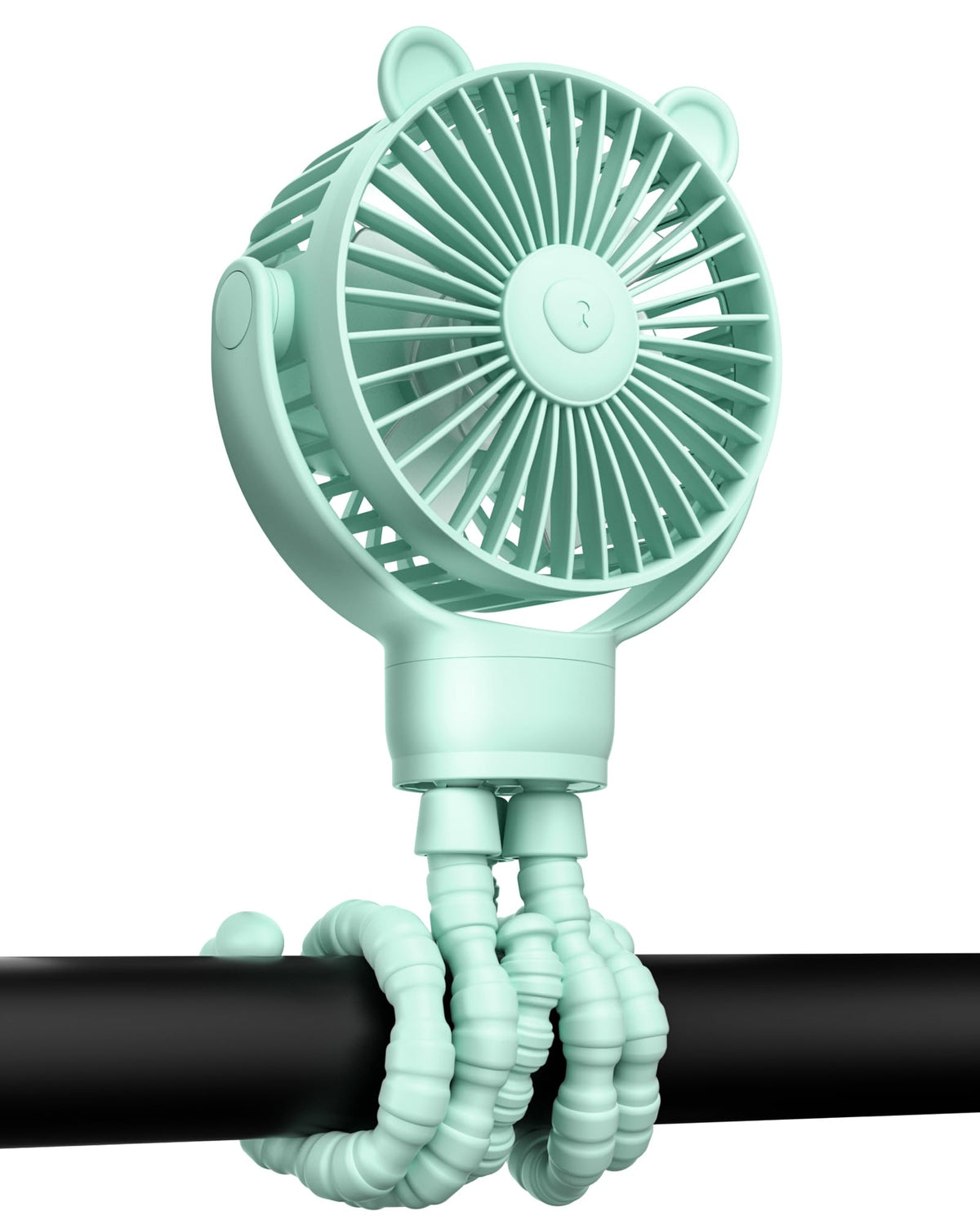 GOTOTO baby stroller fan with 2000mAh battery for long cooling sessions