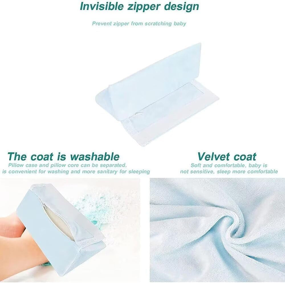 Gotvspt Side Sleeper Weddge travel-ready design supports comfort on the go.