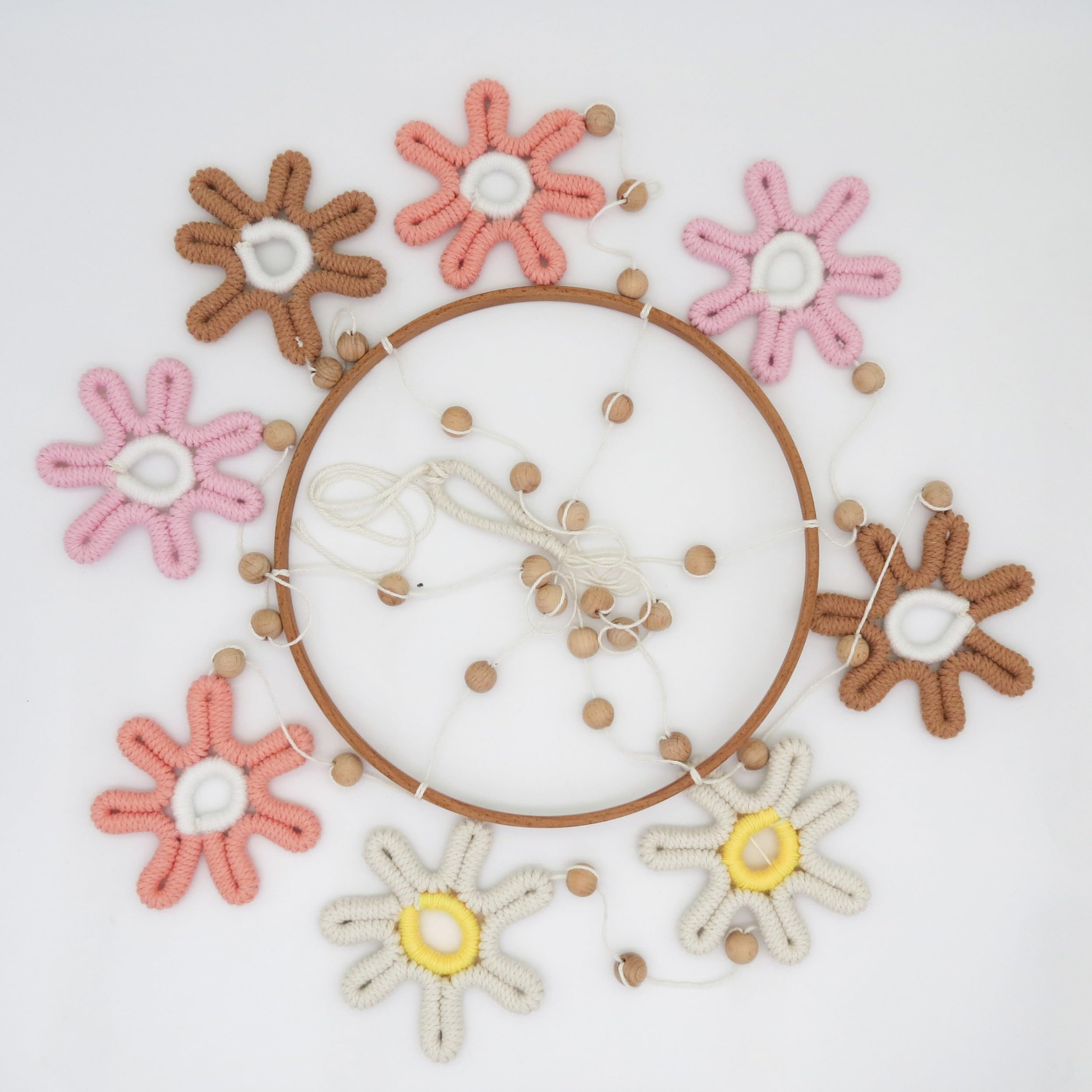 Goukurlsma Calming Daisy Design creates a peaceful nursery ambiance.