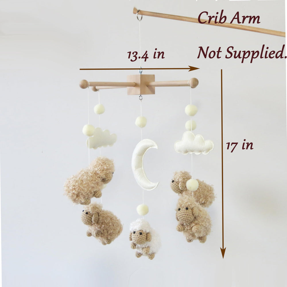 Goukurlsma cream clouds provide gentle visuals for a calm nursery.